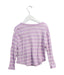 A Purple Long Sleeve Tops from Polo Ralph Lauren in size 5T for girl. (Back View)