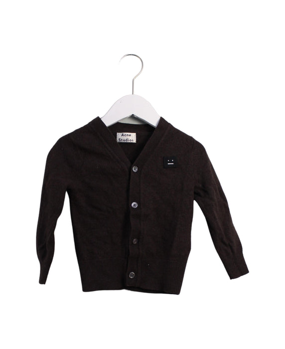 A Brown Cardigans from Acne Studios in size 18-24M for boy. (Front View)