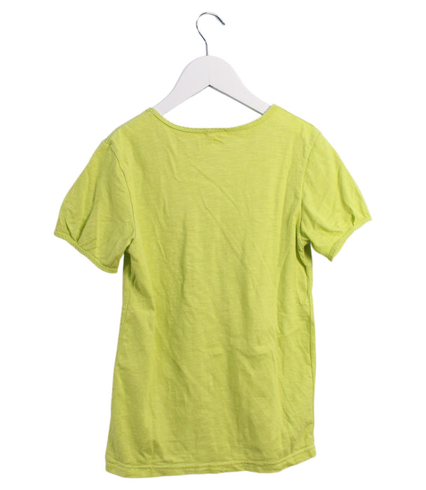 A Green Short Sleeve T Shirts from Ragmart in size 7Y for girl. (Back View)