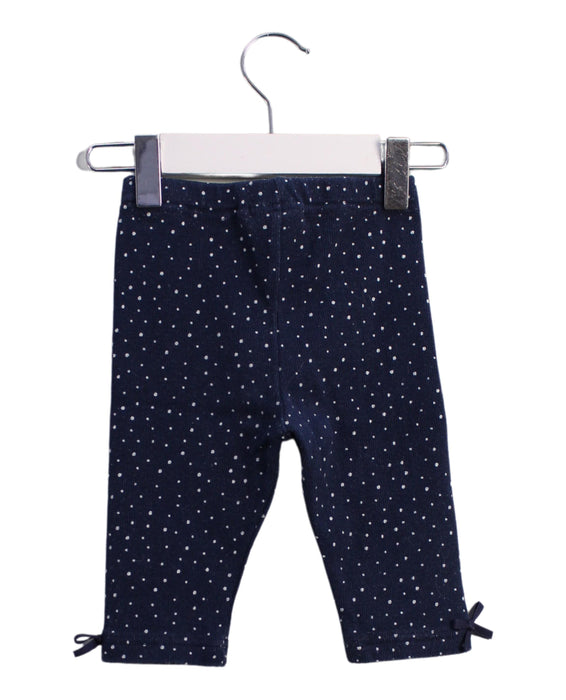 A Navy Leggings from Petit Main in size 18-24M for girl. (Back View)