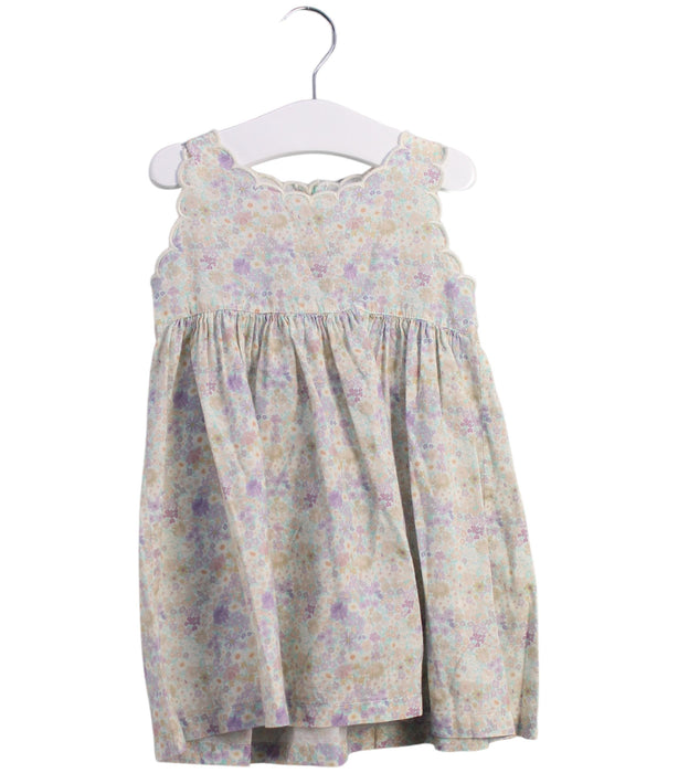 A Multicolour Sleeveless Dresses from Jamie Kay in size 6-12M for girl. (Front View)