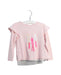 A Pink Long Sleeve Tops from Billieblush in size 2T for girl. (Front View)