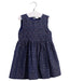 A Navy Sleeveless Dresses from Tommy Hilfiger in size 2T for girl. (Front View)
