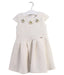 A Ivory Short Sleeve Dresses from Liu Jo in size 2T for girl. (Front View)