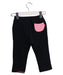 A Navy Sweatpants from Miki House in size 12-18M for girl. (Back View)