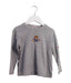 A Grey Long Sleeve Tops from Miki House in size 2T for boy. (Front View)