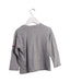 A Grey Long Sleeve Tops from Miki House in size 2T for boy. (Back View)
