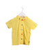 A Yellow Shirts from Miki House in size 2T for girl. (Front View)