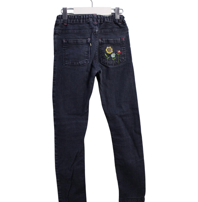 A Navy Jeans from Frugi in size 8Y for girl. (Back View)