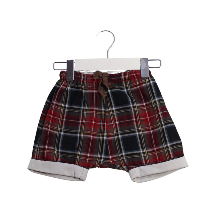 A Multicolour Shorts from Les Enfantines in size 6-12M for girl. (Front View)