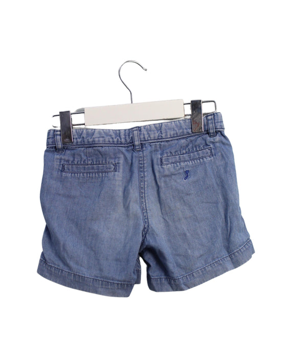 A Blue Shorts from Jacadi in size 4T for girl. (Back View)
