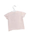 A Pink Short Sleeve T Shirts from Siseo Olive in size 0-3M for girl. (Back View)