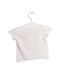 A Ivory Short Sleeve T Shirts from Siseo Olive in size 0-3M for boy. (Back View)