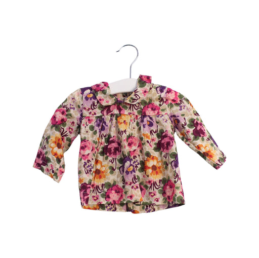 A Multicolour Long Sleeve Tops from Siseo Olive in size 0-3M for girl. (Front View)