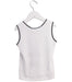A White Sleeveless Tops from ValMax in size 3T for girl. (Back View)