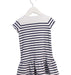 A Navy Short Sleeve Dresses from Ralph Lauren in size 12-18M for girl. (Back View)