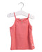 A Pink Sleeveless Tops from Les Enfantines in size 3T for girl. (Front View)