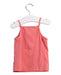 A Pink Sleeveless Tops from Les Enfantines in size 3T for girl. (Back View)