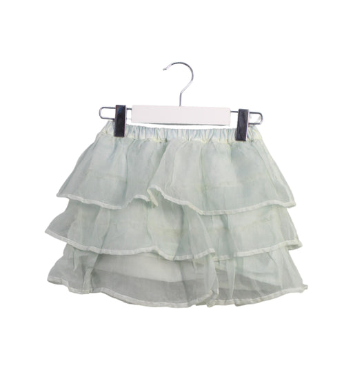 A Green Tulle Skirts from Siseo Olive in size 4T for girl. (Front View)