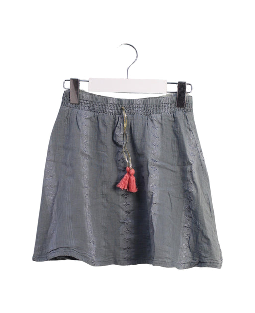 A Grey Mid Skirts from Bonheur du Jour in size 2T for girl. (Front View)