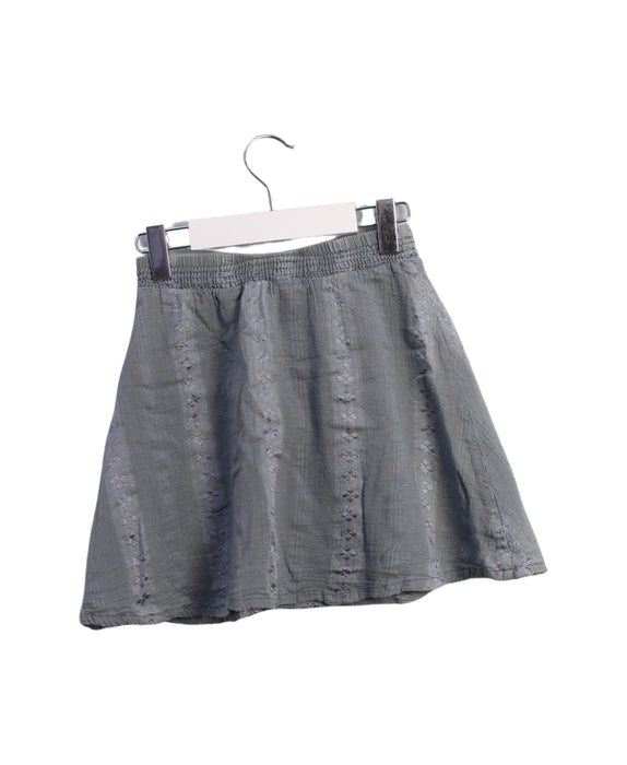 A Grey Mid Skirts from Bonheur du Jour in size 2T for girl. (Back View)