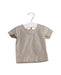 A Silver Short Sleeve T Shirts from Siseo Olive in size 3-6M for girl. (Front View)