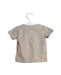 A Silver Short Sleeve T Shirts from Siseo Olive in size 3-6M for girl. (Back View)