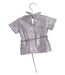 A Silver Short Sleeve T Shirts from Siseo Olive in size 0-3M for girl. (Back View)