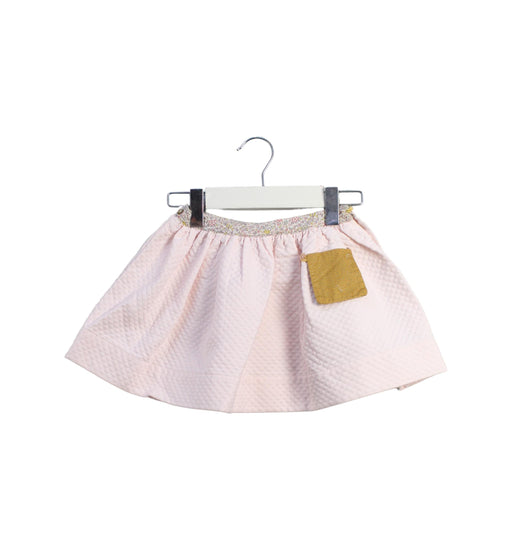 A Pink Short Skirts from Les Enfantines in size 12-18M for girl. (Front View)