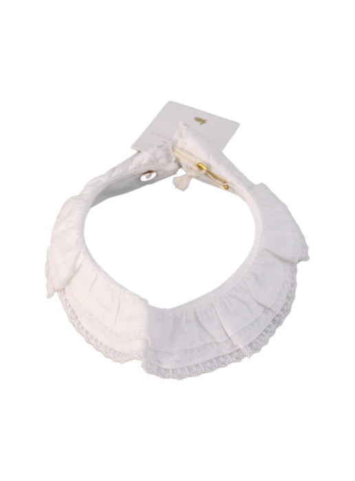 A White Collars from Les Enfantines in size 3-6M for girl. (Front View)