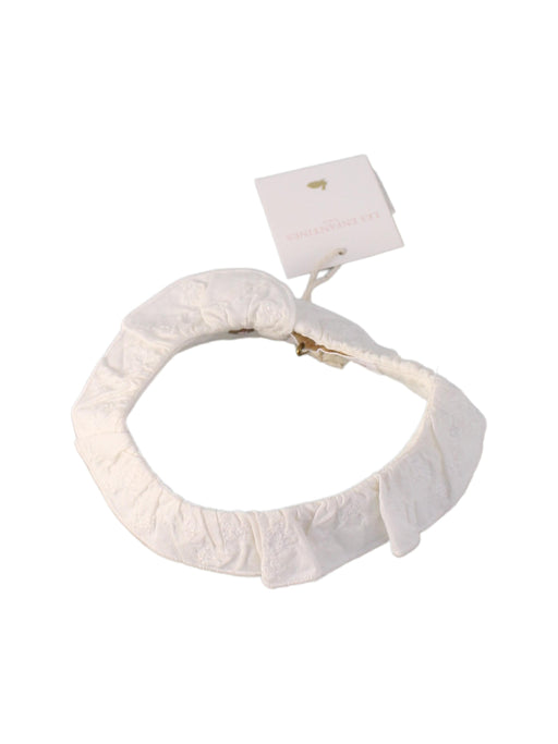 A White Collars from Les Enfantines in size 3-6M for girl. (Front View)