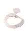 A White Collars from Les Enfantines in size 3-6M for girl. (Front View)