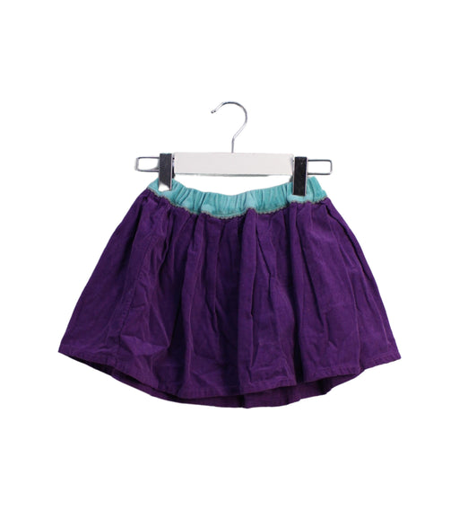 A Purple Short Skirts from Akala Ono in size 2T for girl. (Front View)