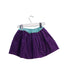 A Purple Short Skirts from Akala Ono in size 2T for girl. (Back View)