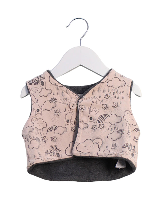 A Pink Outerwear Vests from The Bonnie Mob in size 12-18M for girl. (Front View)