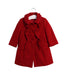 A Red Coats from Nicholas & Bears in size 6-12M for girl. (Front View)
