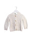 A Ivory Cardigans from Natures Purest in size 18-24M for girl. (Front View)