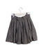 A Grey Mid Skirts from Bonpoint in size 4T for girl. (Back View)