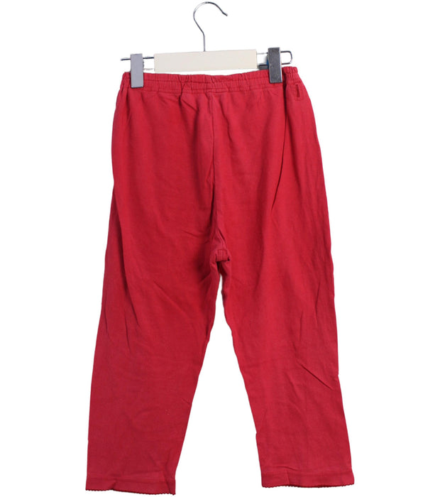 A Red Casual Pants from Familiar in size 2T for girl. (Back View)