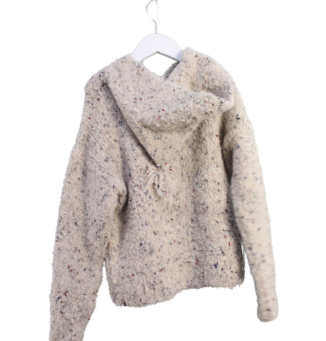 A Grey Cardigans from Tocoto Vintage in size 8Y for girl. (Back View)