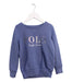 A Blue Crewneck Sweatshirts from Polo Ralph Lauren in size 4T for girl. (Front View)