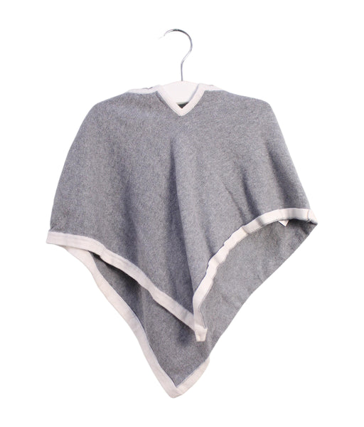 A Grey Capes & Ponchos from The Little White Company in size 12-18M for girl. (Front View)