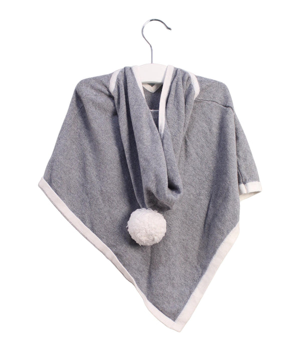 A Grey Capes & Ponchos from The Little White Company in size 12-18M for girl. (Back View)