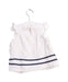 A White Sleeveless Tops from Janie & Jack in size 18-24M for girl. (Back View)