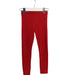 A Red Leggings from Petit Bateau in size 3T for girl. (Front View)