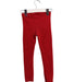 A Red Leggings from Petit Bateau in size 3T for girl. (Back View)