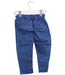 A Blue Casual Pants from Bout'Chou in size 12-18M for boy. (Back View)