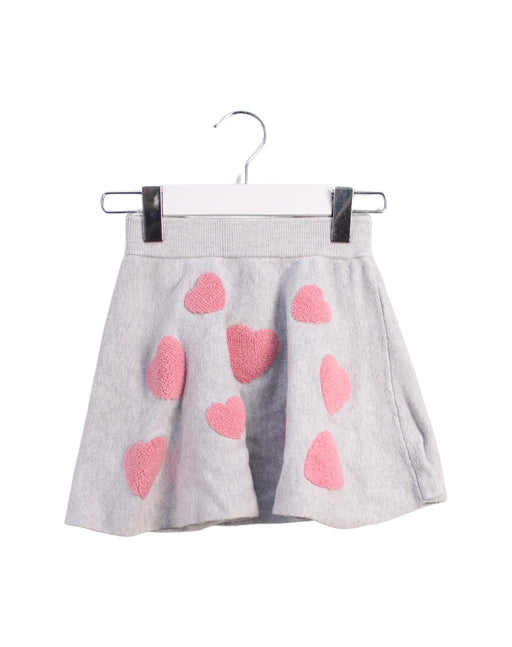 A Grey Short Skirts from Seed in size 3T for girl. (Front View)