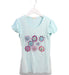 A Blue Short Sleeve Tops from I Pinco Pallino in size 14Y for girl. (Front View)