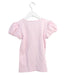 A Pink Short Sleeve T Shirts from I Pinco Pallino in size 12Y for girl. (Back View)